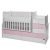 Lorelli Maxi Plus kombi ágy 70x160 - Orchid & Orchid Pink ÚJ