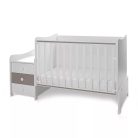 Lorelli Maxi Plus kombi ágy 70x160 - White & String ÚJ 