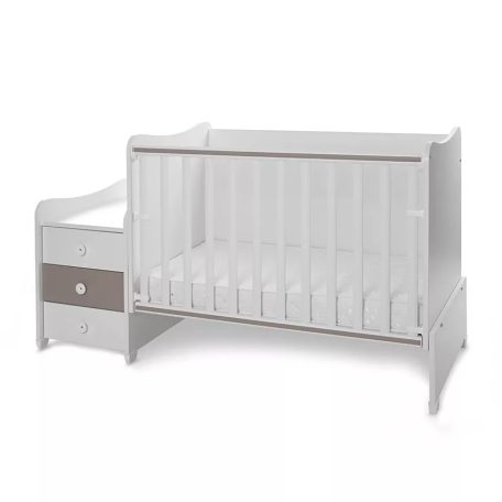 Lorelli Maxi Plus kombi ágy 70x160 - White & String ÚJ 