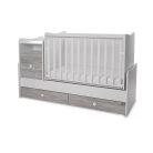 Lorelli Trend PLUS kombi ágy 70x165 - White & Artwood ÚJ 