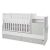 Lorelli Trend PLUS kombi ágy 70x165 - White & Milky Green ÚJ 