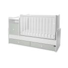 Lorelli Trend PLUS kombi ágy 70x165 - White & Milky Green ÚJ 