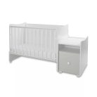 Lorelli Trend PLUS kombi ágy 70x165 - White & Milky Green ÚJ 