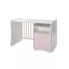 Lorelli Trend PLUS kombi ágy 70x165 - White & Orchid Pink ÚJ 