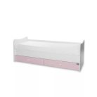 Lorelli Trend PLUS kombi ágy 70x165 - White & Orchid Pink ÚJ 