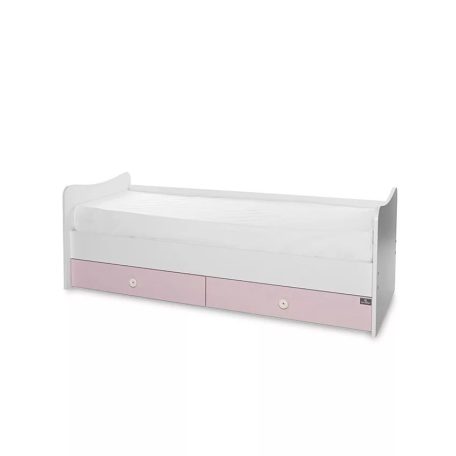 Lorelli Trend PLUS kombi ágy 70x165 - White & Orchid Pink ÚJ 