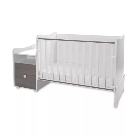 Lorelli Trend PLUS kombi ágy 70x165 - White & Caffe ÚJ
