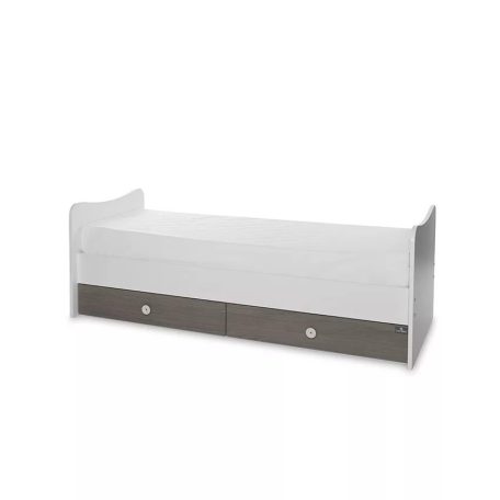 Lorelli Trend PLUS kombi ágy 70x165 - White & Caffe ÚJ
