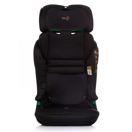 Chipolino Lux X autósülés Isofix 76-150cm - Obsidian 