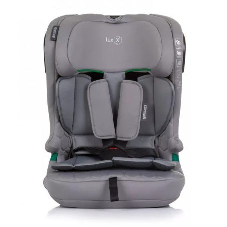 Chipolino Lux X autósülés Isofix 76-150cm - Granite
