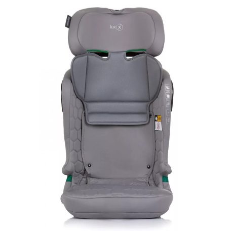 Chipolino Lux X autósülés Isofix 76-150cm - Granite