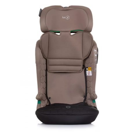 Chipolino Lux X autósülés Isofix 76-150cm - Macadamia 