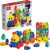 Fisher-Price: ABC zenélő vonat építőjáték - Mega Bloks