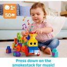 Fisher-Price: ABC zenélő vonat építőjáték - Mega Bloks