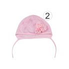 Marika nyári sapka " CAŁUSEK" (42) - rózsaszín