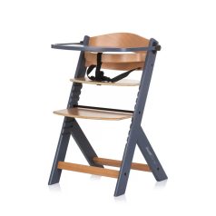 Chipolino Tip Top fa etetőszék 2in1 - Graphite 