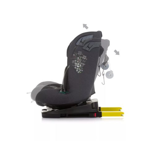 Chipolino X FACTOR 360 I-Size autósülés 40-150 cm - Granite 