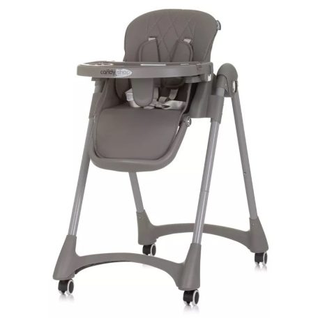 Chipolino Candy Shop multifunkciós etetőszék - Granite 