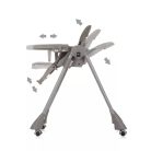 Chipolino Candy Shop multifunkciós etetőszék - Granite 