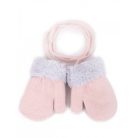 Yo! Bébi téli kesztyű 10 cm - Rózsaszín