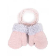 Yo! Bébi téli kesztyű 10 cm - Rózsaszín