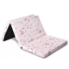   Lorelli összehajtható matrac 60x120x5 - Pink Ballerina Bear 
