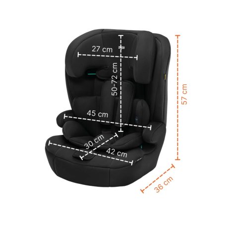 Zopa Alfa R129 gyerekülés 76-150cm -
Black