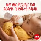NUK Perfect Match Temperature Control cumisüveg 260 ml 3+hó - Bárány