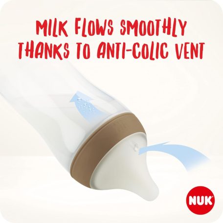 NUK Perfect Match Temperature Control cumisüveg 260 ml 3+hó - Bárány
