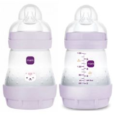 MAM Anti-Colic cumisüveg 160ml 0hó+ Lila Cica