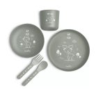 Nuvita étkészlet 5 részes - Sage Green 12 hó+