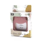 Lorelli Panda természetes szilikon rágóka - Deep Pink 