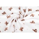 Sensillo 5  db-os színes,mintás textil pelenka - Teddy Beige