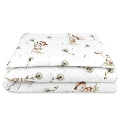 Baby Shop ágynemű huzat 100*135cm - Nyuszi és cica 