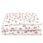 Baby Shop ágynemű huzat 100*135cm - rózsaszín kacsa