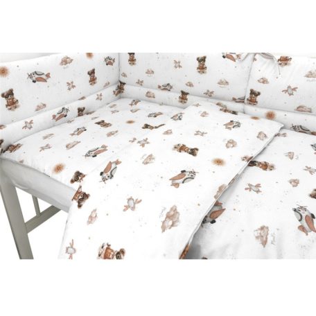 Baby Shop 3 részes ágynemű garnitúra - bézs maci