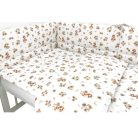 Baby Shop 3 részes ágynemű garnitúra - bézs kacsa 