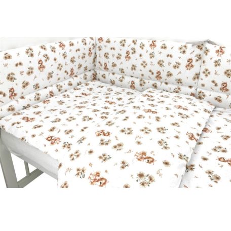 Baby Shop 3 részes ágynemű garnitúra - bézs kacsa 