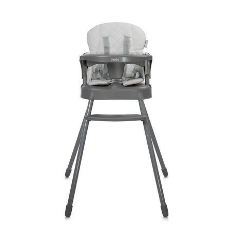 Lorelli Siesta 3az1-ben fix etetőszék - Grey Leather