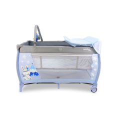 Asalvo Complet 2 szintes utazóágy - Rabbit Tippi Blue