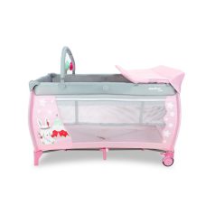 Asalvo Complet 2 szintes utazóágy - Rabbit Tippi Pink