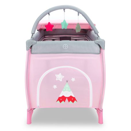 Asalvo Complet 2 szintes utazóágy - Rabbit Tippi Pink