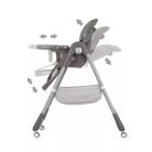 Chipolino First Spoon multifunkciós etetőszék - Ash grey 