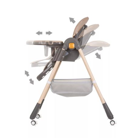Chipolino First Spoon multifunkciós etetőszék - Macadamia 