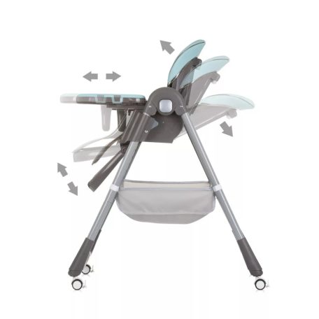 Chipolino First Spoon multifunkciós etetőszék - Teal 