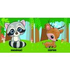 Erdei állatok - sípoló könyv