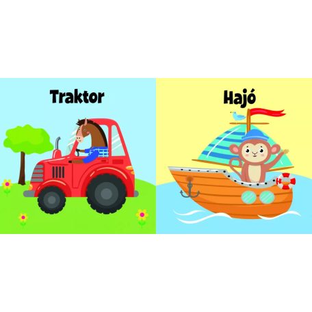 Úszik a hajó  - sípoló könyv