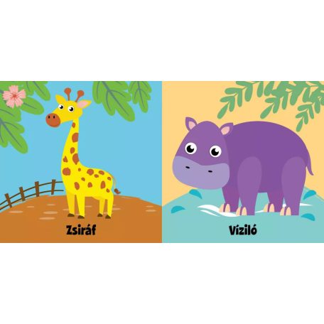 Állatkerti séta - sípoló könyv