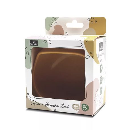 Lorelli szilikon tál tapadókoronggal - Yellow 