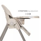 Lorelli Tummy Time multifunkciós etetőszék - Beige 